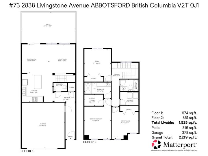 Property Photo: 2838 Livingstone Avenue 73 BC V2T 0J1