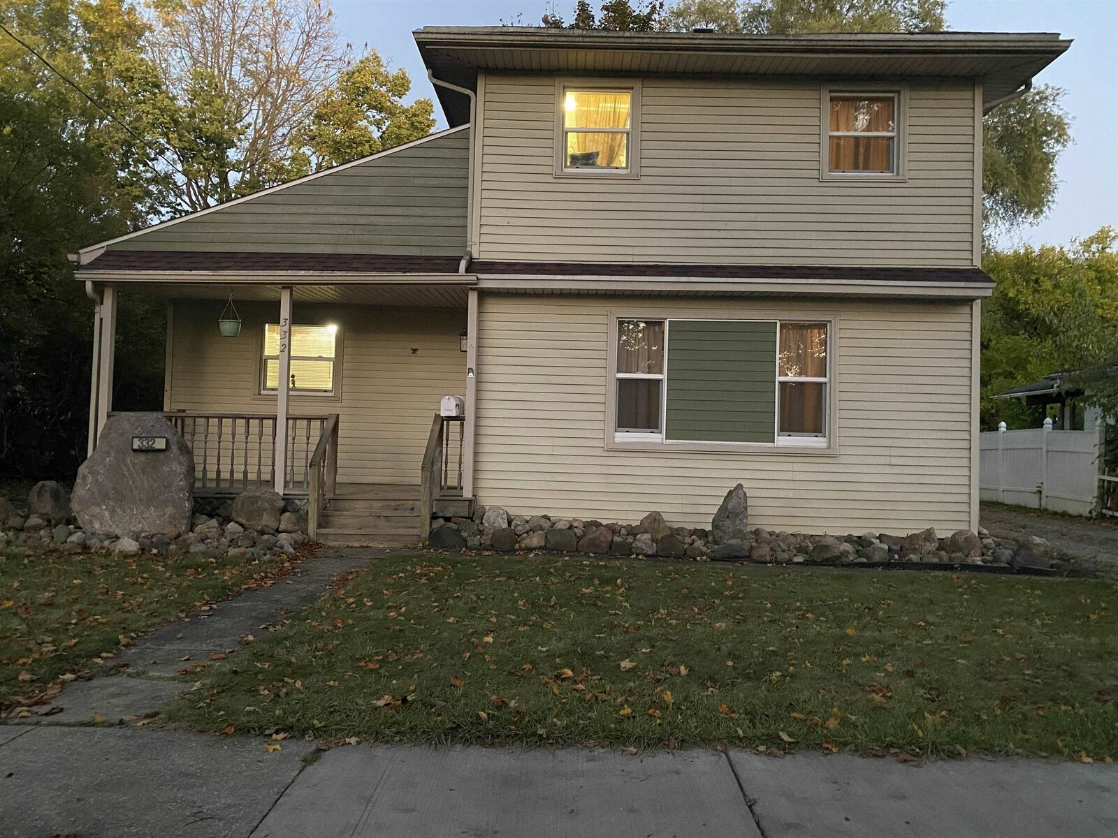 Property Photo:  332 N Dewey Street  MI 48867-2400
