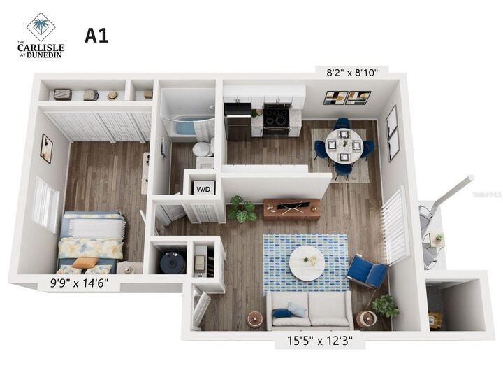 Property Photo:  612 Bass Court 612-2B  FL 34698