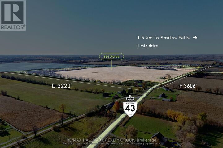 Property Photo:  00 Hwy 43 Highway  ON K7A 5B8 