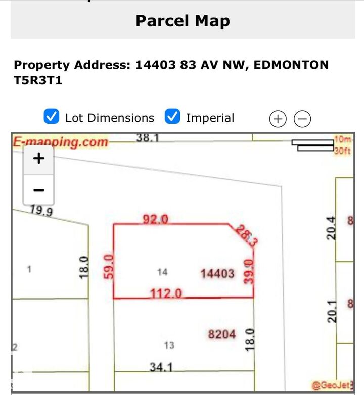 Property Photo:  14403 83 Avenue NW  AB T5R 3T7 