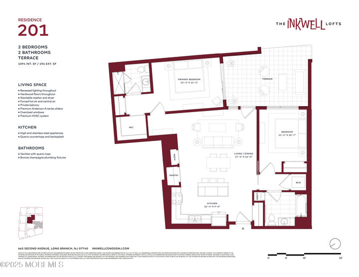 Property Photo: 665 2nd Avenue 201 NJ 07740