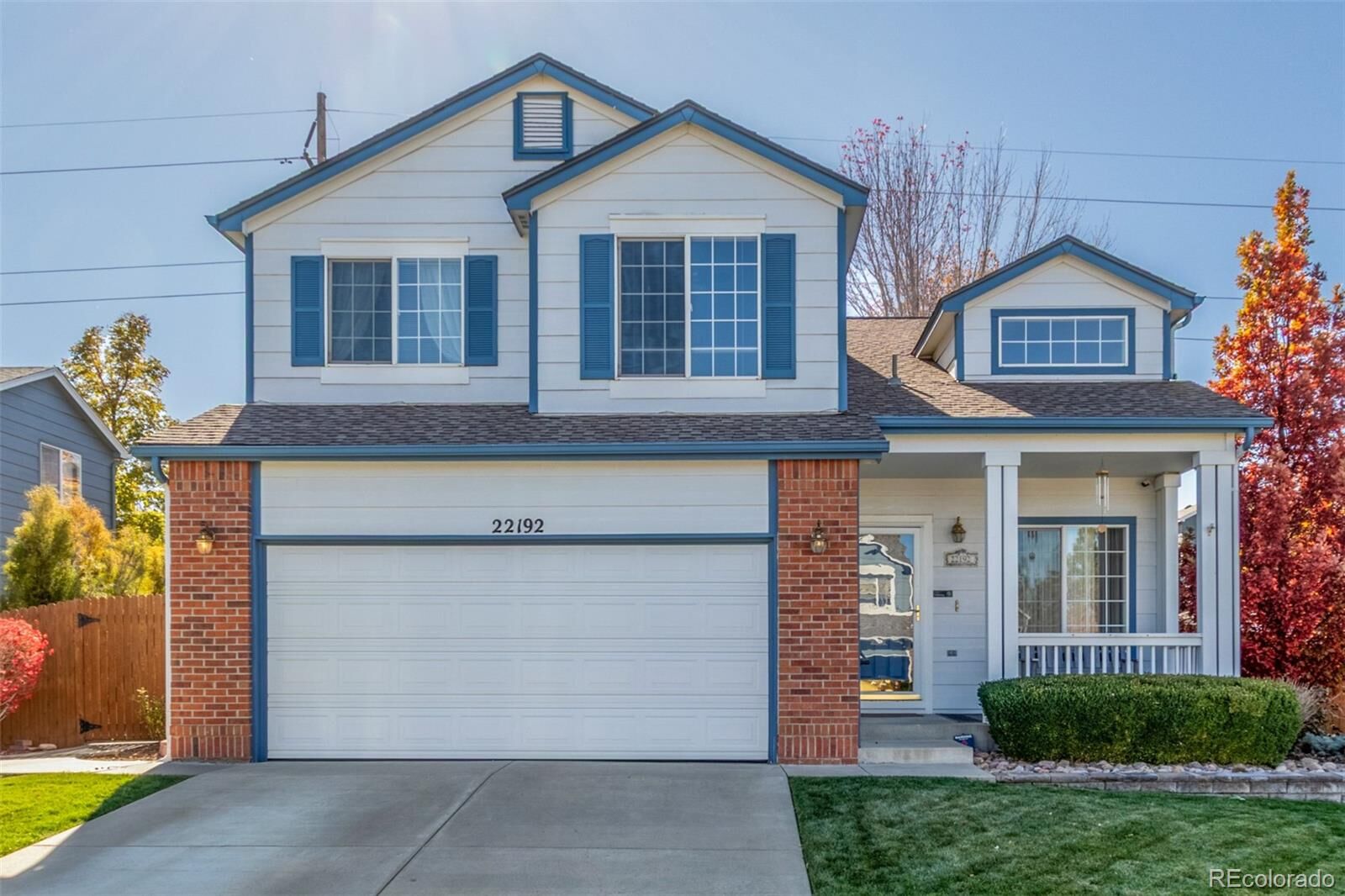 Property Photo: 22192 E Alamo Lane CO 80015