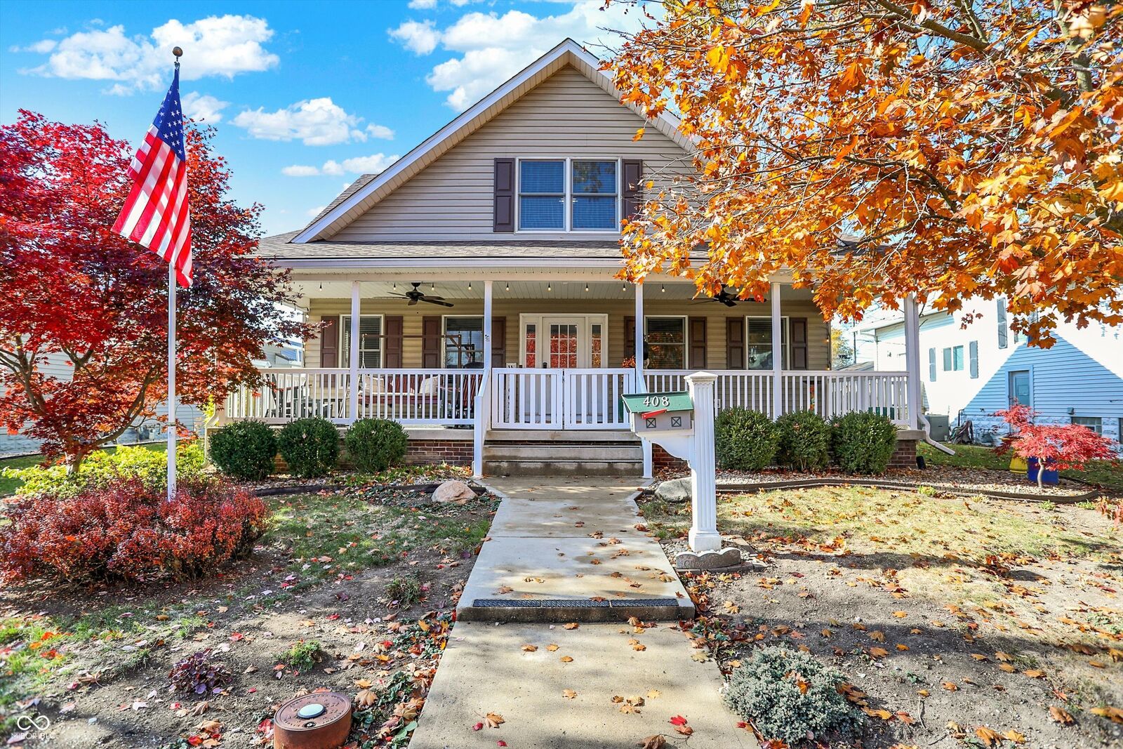 Property Photo:  408 Columbia Avenue  IN 46072 