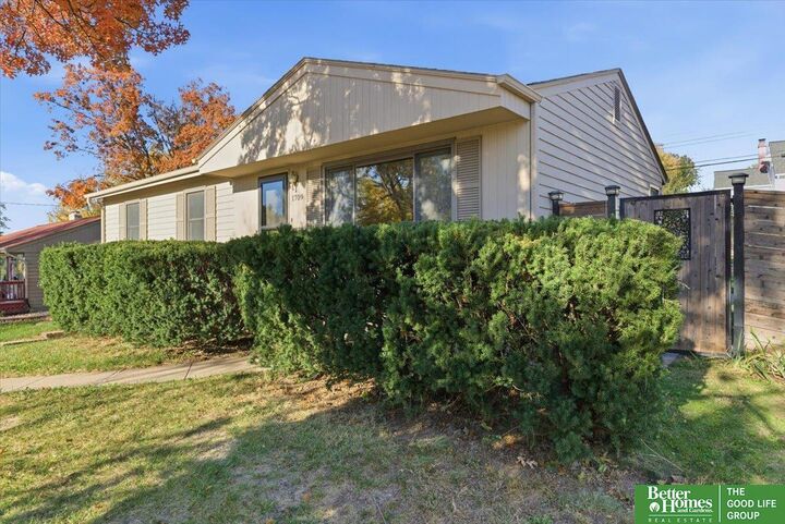 Property Photo: 1709 Hillside Drive NE 68114