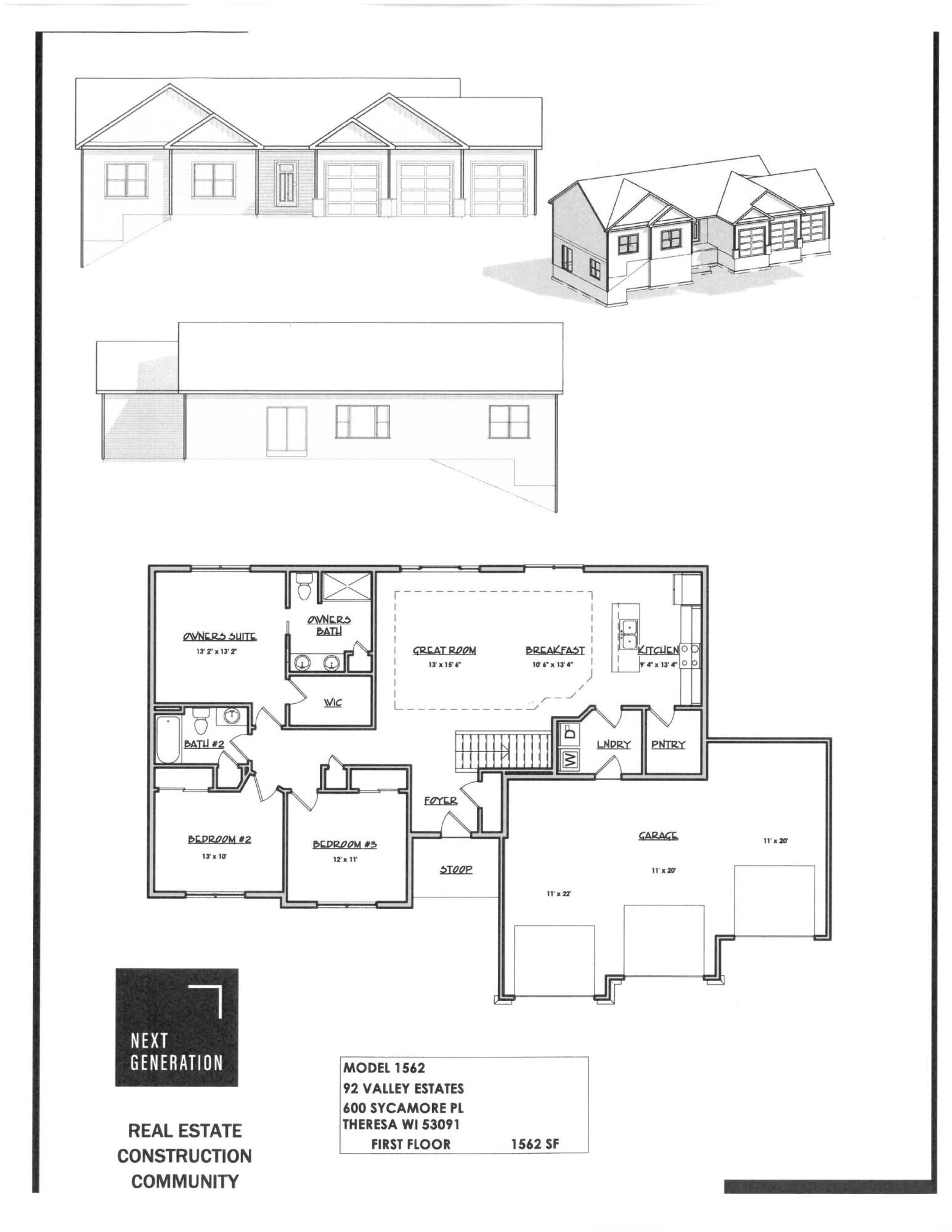 Property Photo:  600 Sycamore Pl  WI 53091 