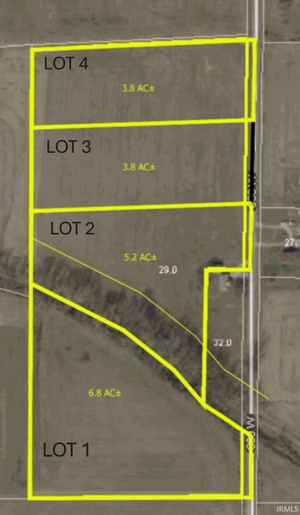 Property Photo:  Lot 3 Cr 600 W Road  IN 47634 