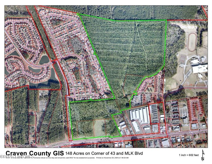 Property Photo: 22 Acres Dr Mlk Jr Boulevard NC 28562