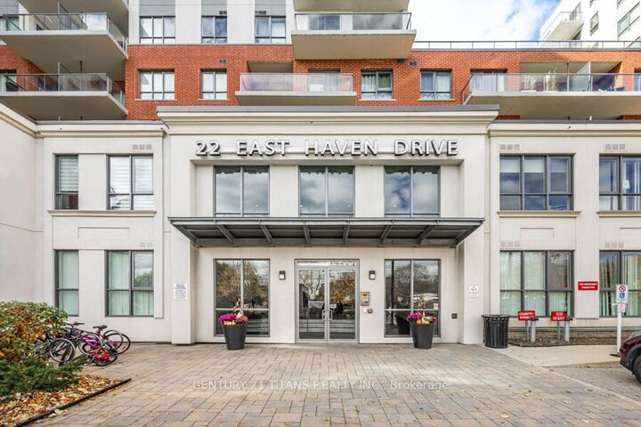 Photo de la propriété:  22 East Haven Drive 1022  ON M1N 0B4 