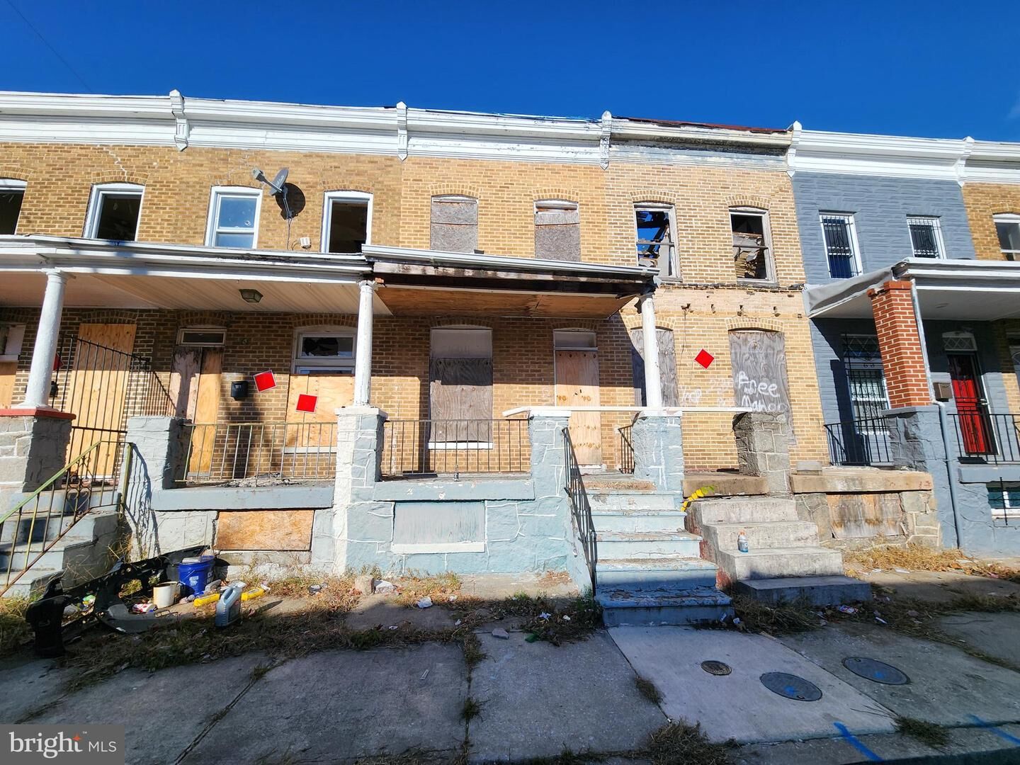 Property Photo: 2432 E Hoffman Street MD 21213