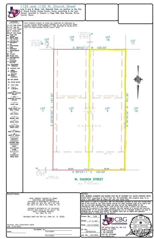 Photo de la propriété:  1133 W Church Street  TX 75050 