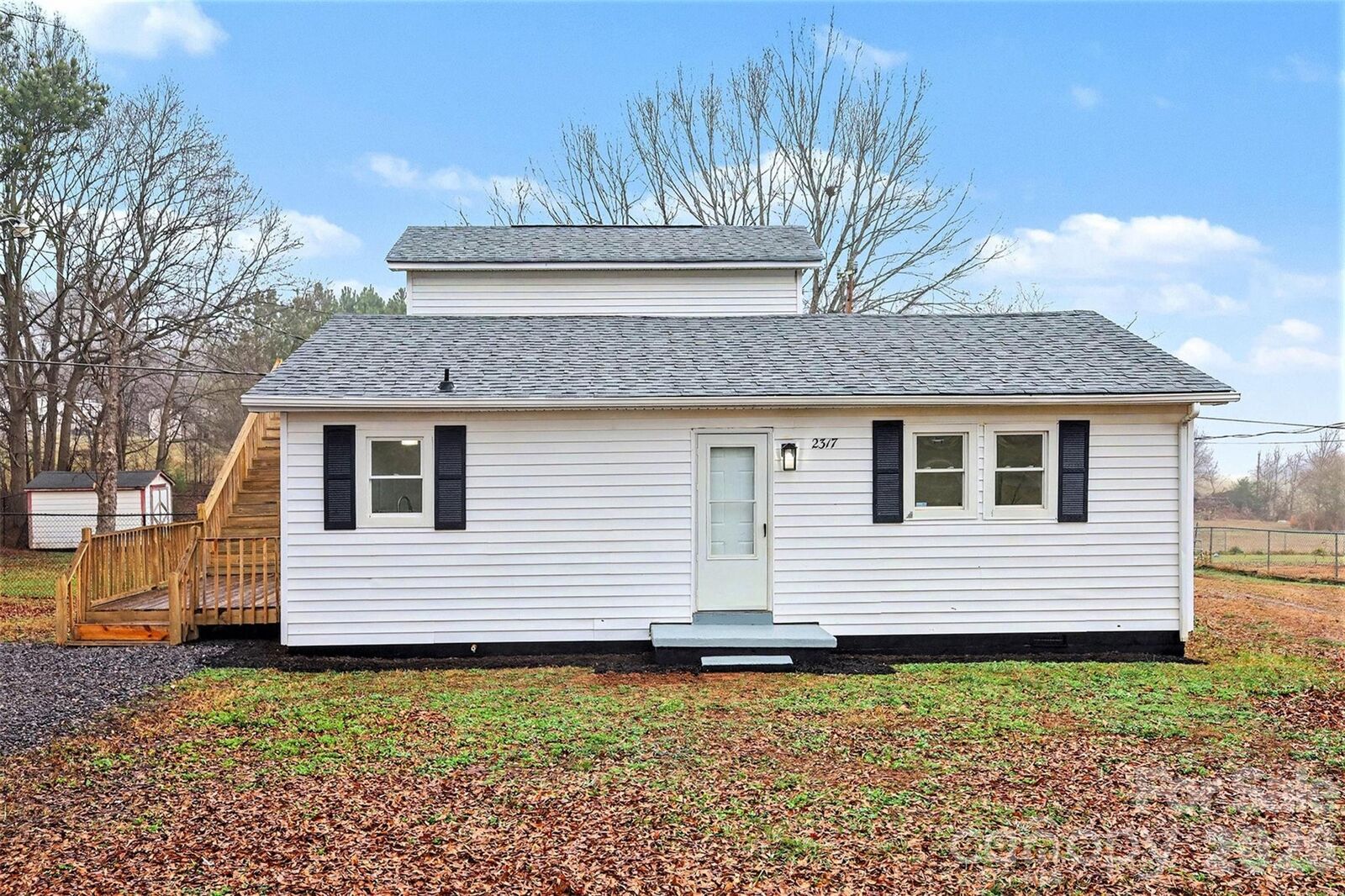 Property Photo:  2317 Flint Hill Church Road  NC 28152 