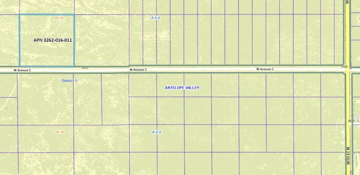 Property Photo: 97 St W And Avenue C CA 93536