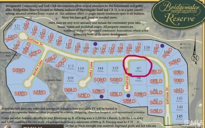 Property Photo: 2054 Albatross Way 97 IN 46706