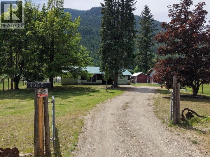 Property Photo: 4085 Passmore Upper Road BC V0G 2J0