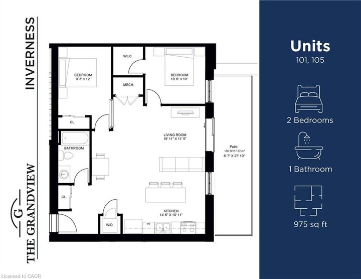Property Photo: 80 Caithness Street W 101 ON N3W 1B2