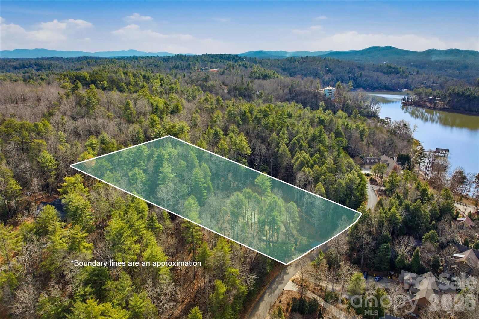 Property Photo: 1037 Harborside Drive Lot 207 NC 28761