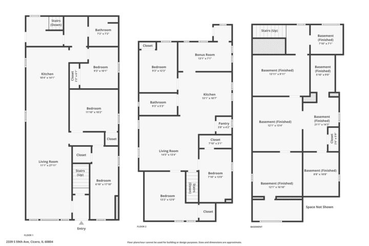 Property Photo:  2339 S 59th Avenue  IL 60804 