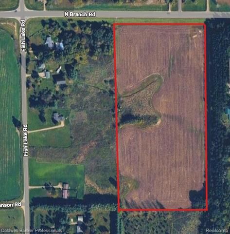 Property Photo: Vl N Branch Road MI 48461