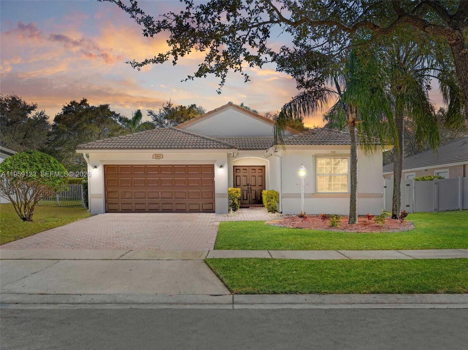 Property Photo:  1861 NW 142nd Ter  FL 33028 