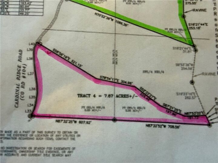 Property Photo: Tract 4 Cardinal Ridge Road AR 72632