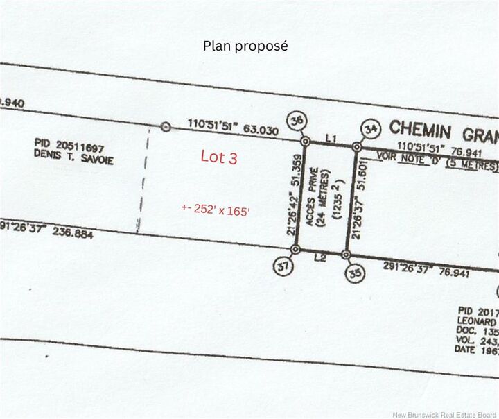 Property Photo: +- 4,000 Mc Chemin Grand Ruisseau NB E8T 1V7