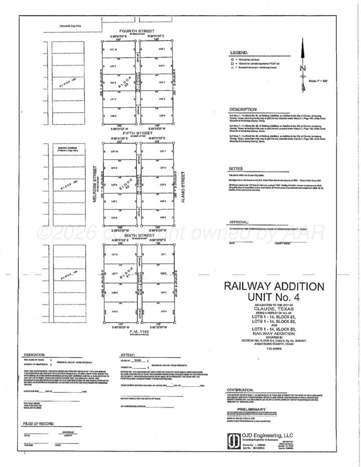 Property Photo:  Lot 003, Blk 82 Alamo Street  TX 79019 