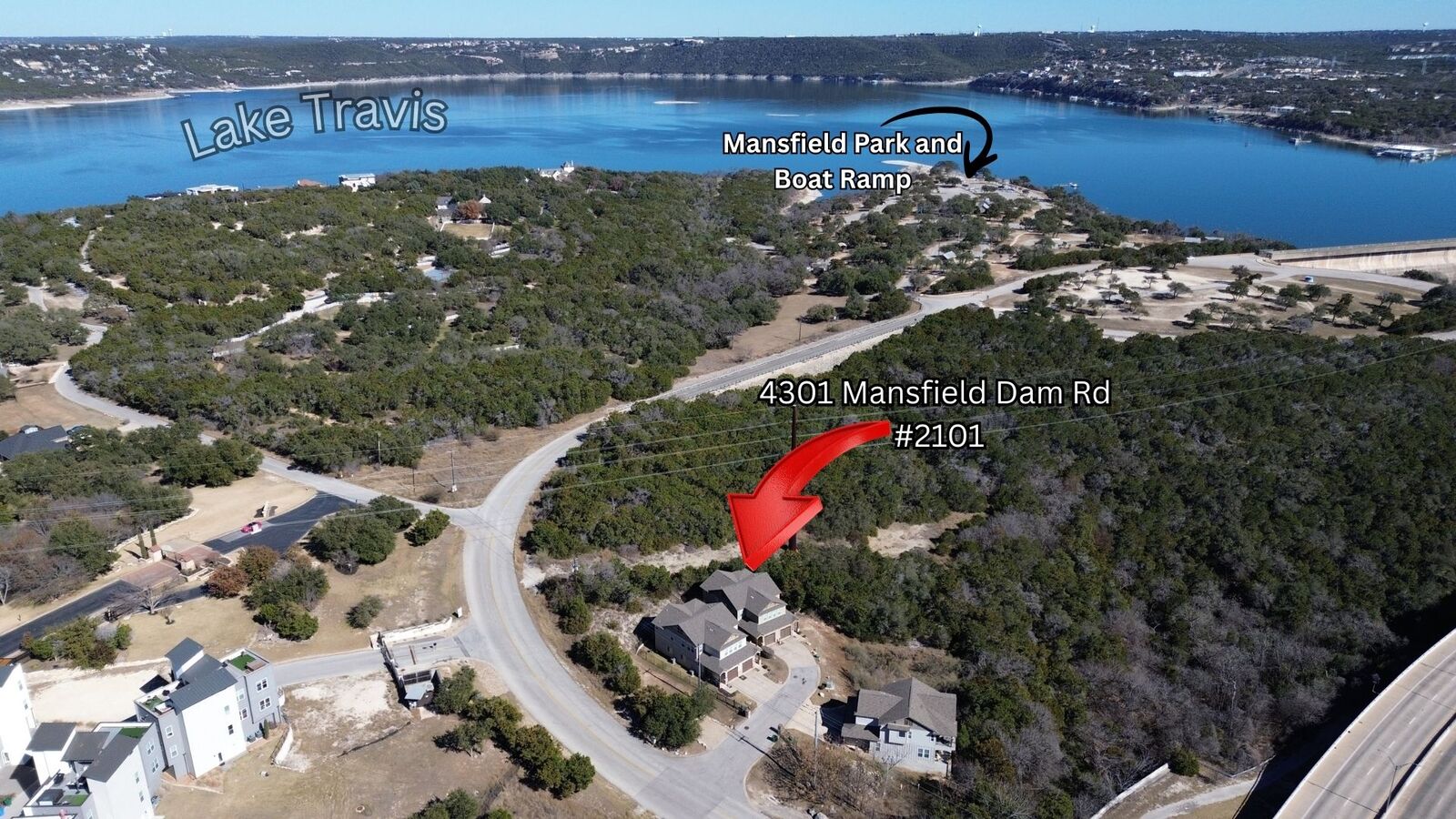 Property Photo:  4301 Mansfield Dam Road 2101  TX 78734 