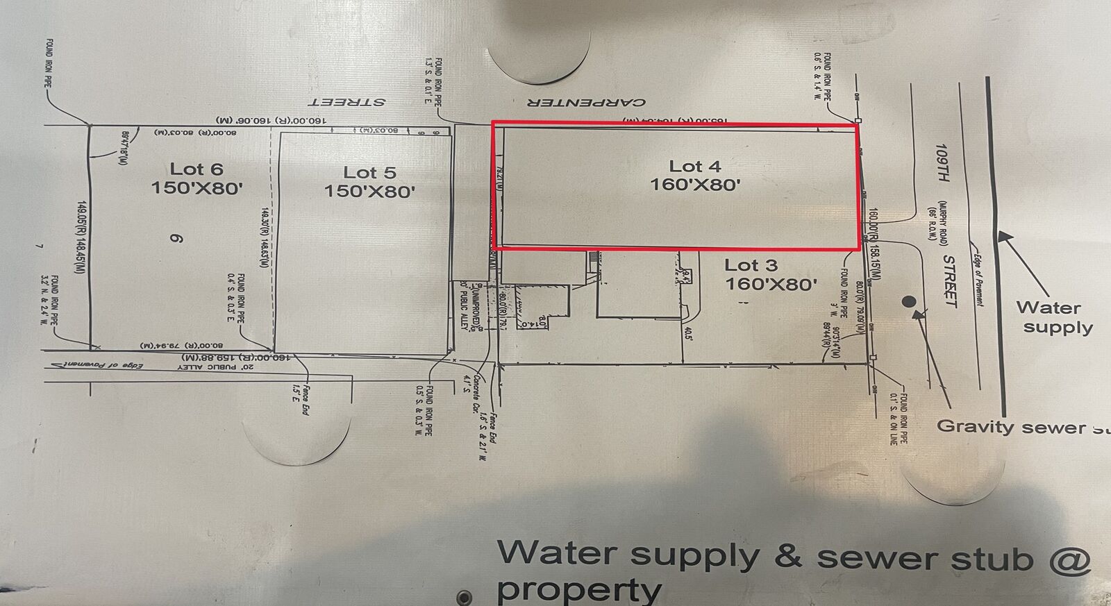 Property Photo:  Lot 4 19W720 109th Street  IL 60439 