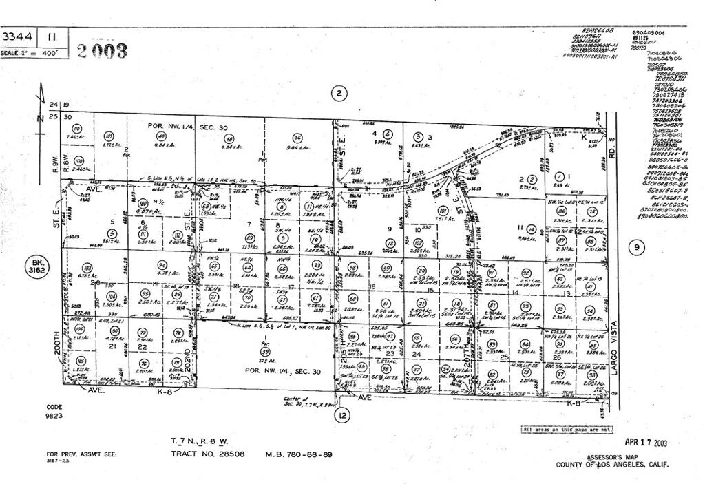 Property Photo:  0 Avenue K-8 Avenue  CA 93535 