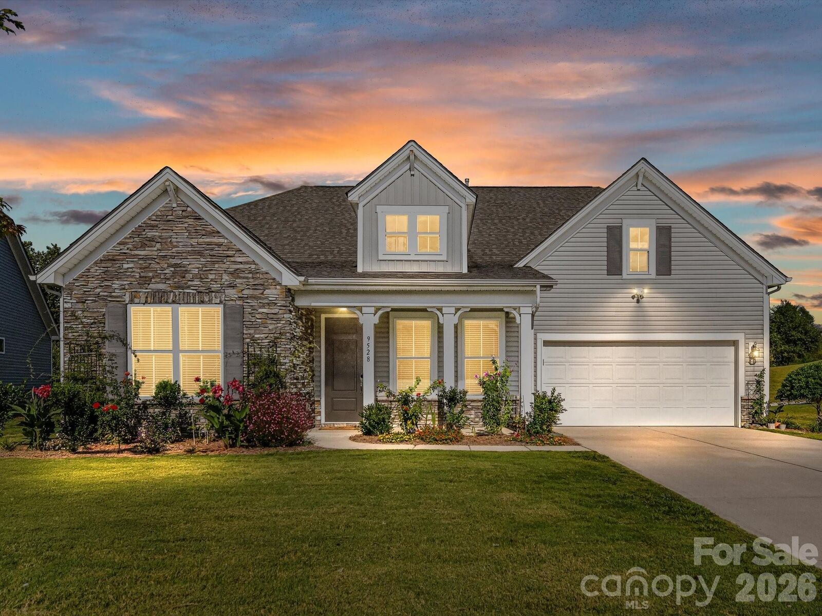 Property Photo:  9528 Horsebit Lane  NC 28027 