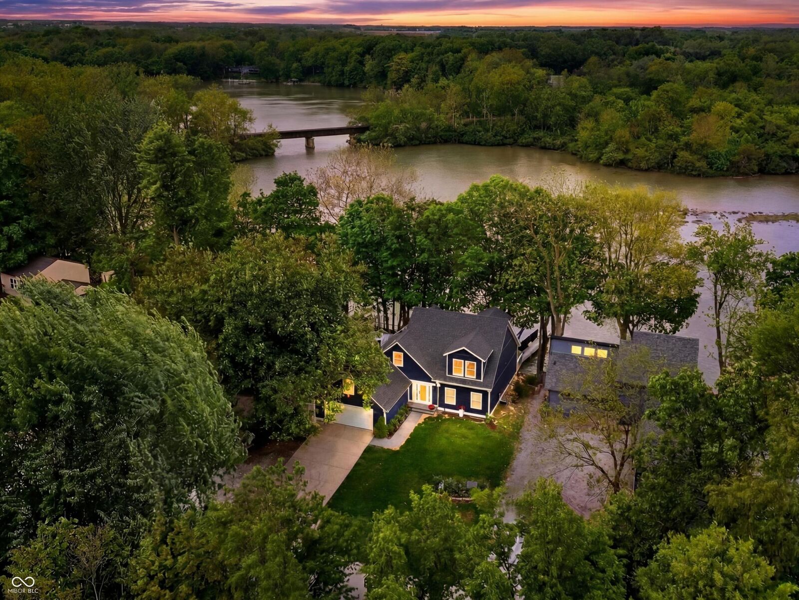 Property Photo:  180 Bayshore Drive  IN 46034 