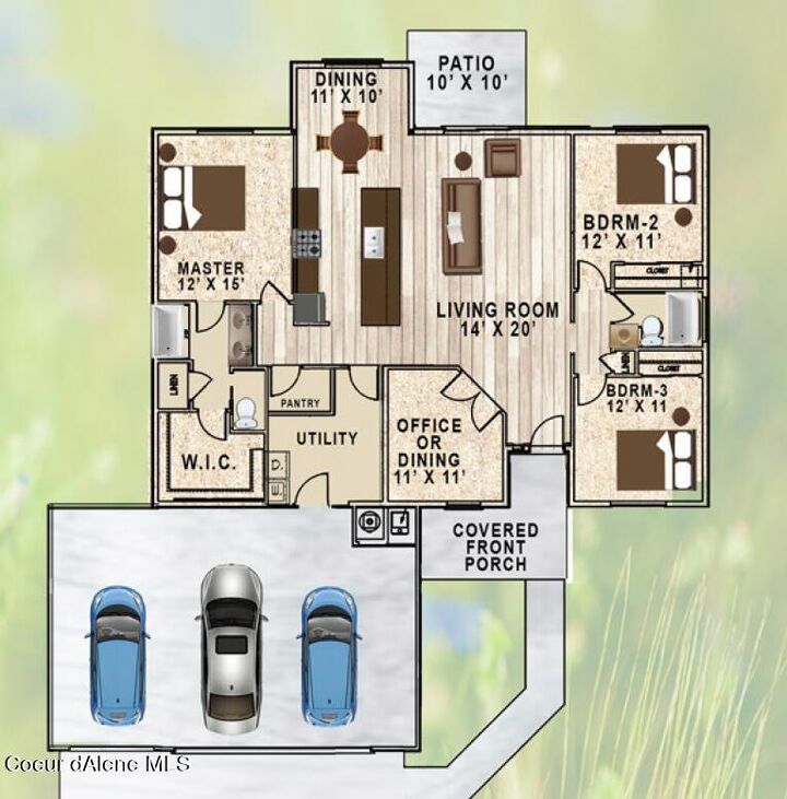 Property Photo:  8989 W Swather Ave  ID 83858 