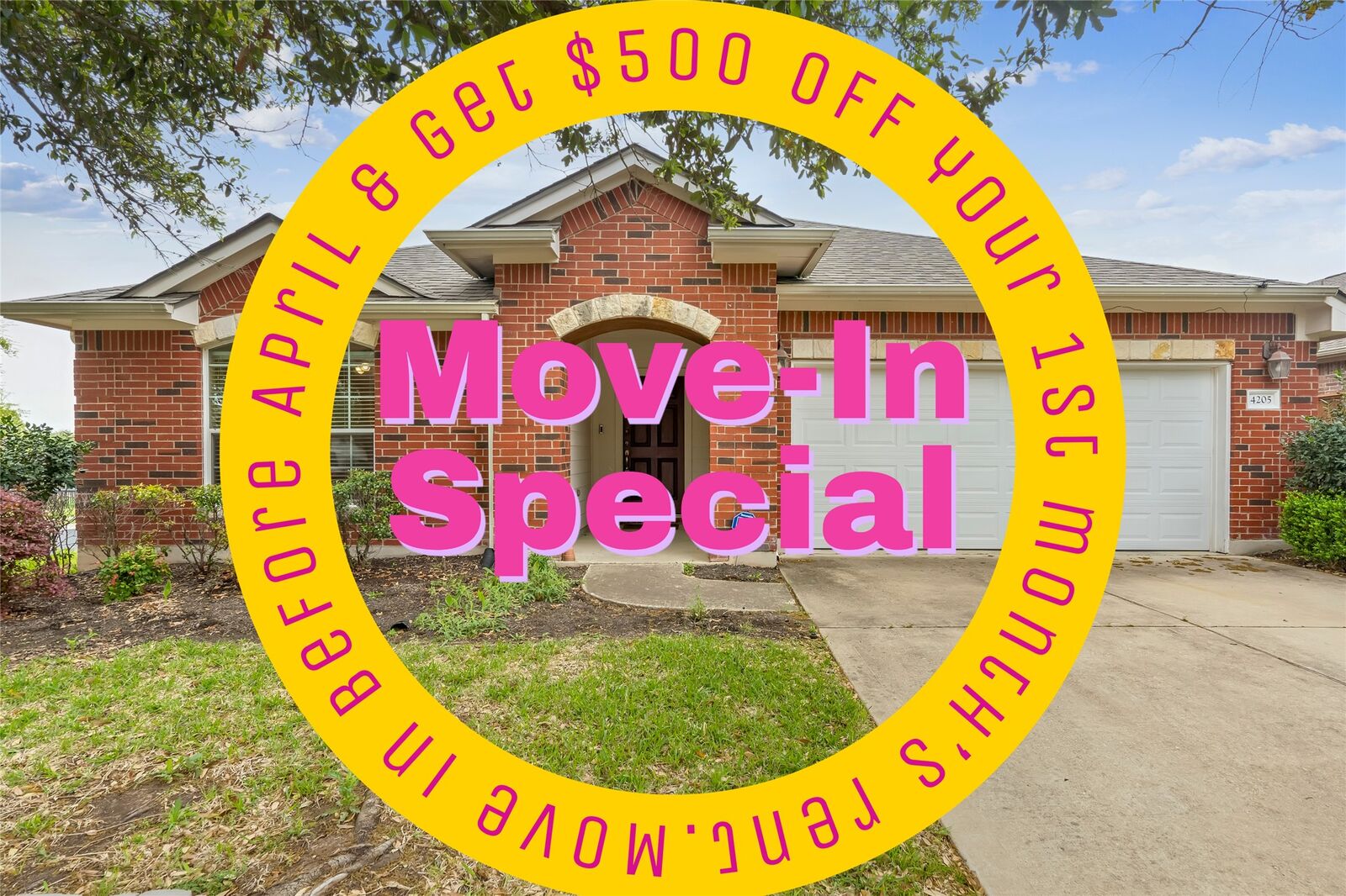 Property Photo:  4205 Fairmeadow Drive  TX 78665 