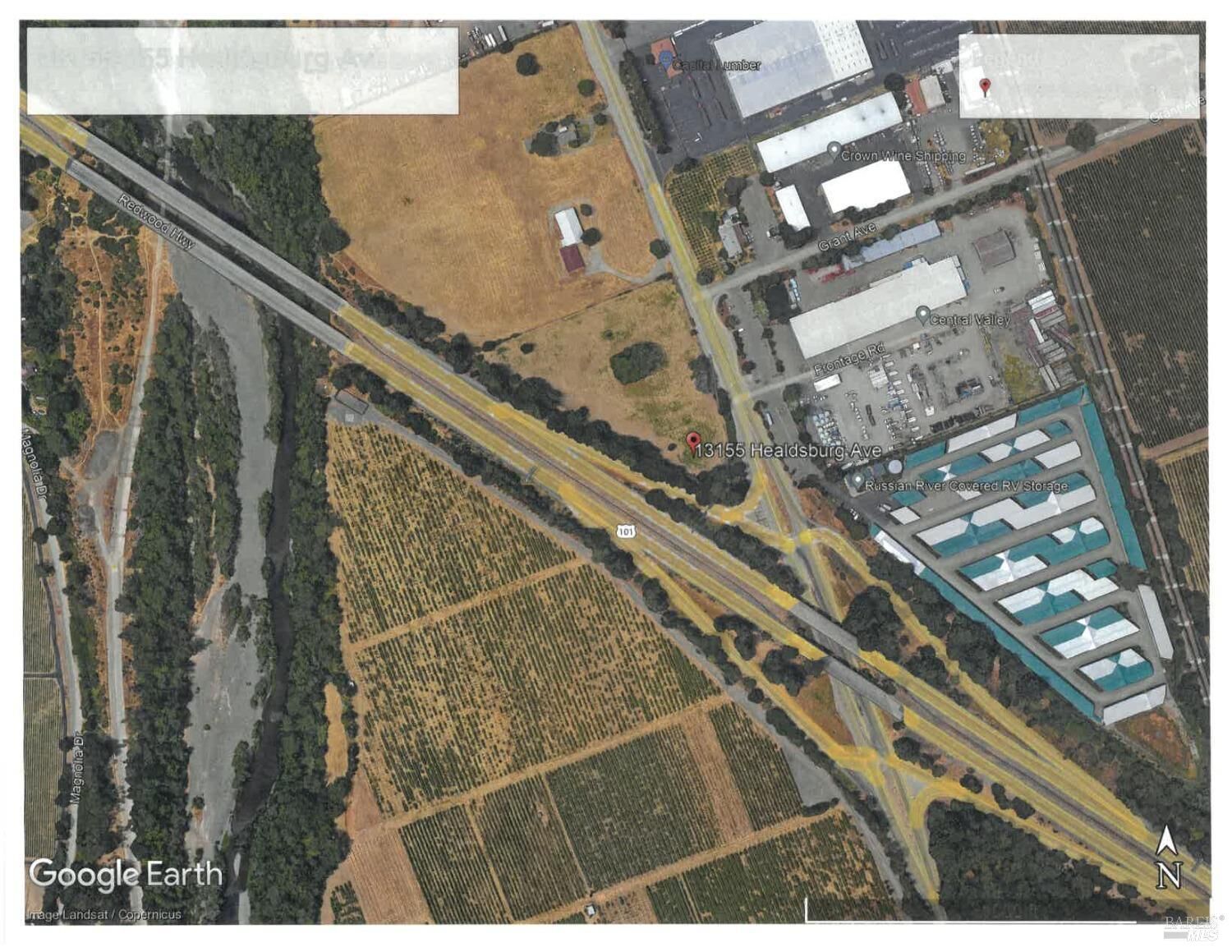 Property Photo:  13255 Healdsburg Avenue  CA 95448 