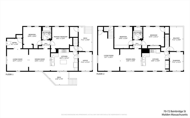 Property Photo:  70-72 Bainbridge St  MA 02148 