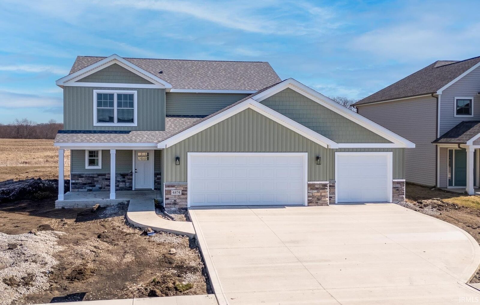 Property Photo:  4874 Whittlebury Drive  IN 46818 