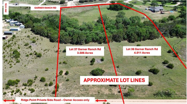 Property Photo: Lot 36 Garner Ranch Road TX 78605