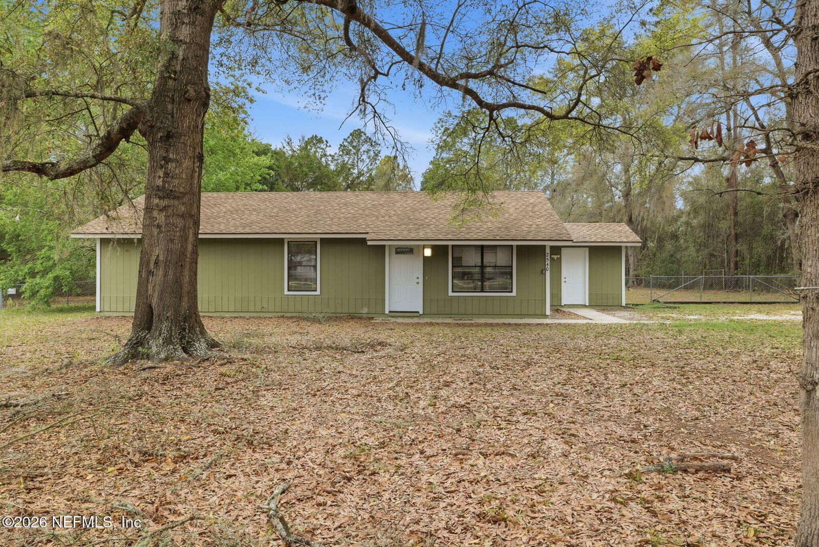Property Photo: 2540 Sorghum Avenue FL 32068