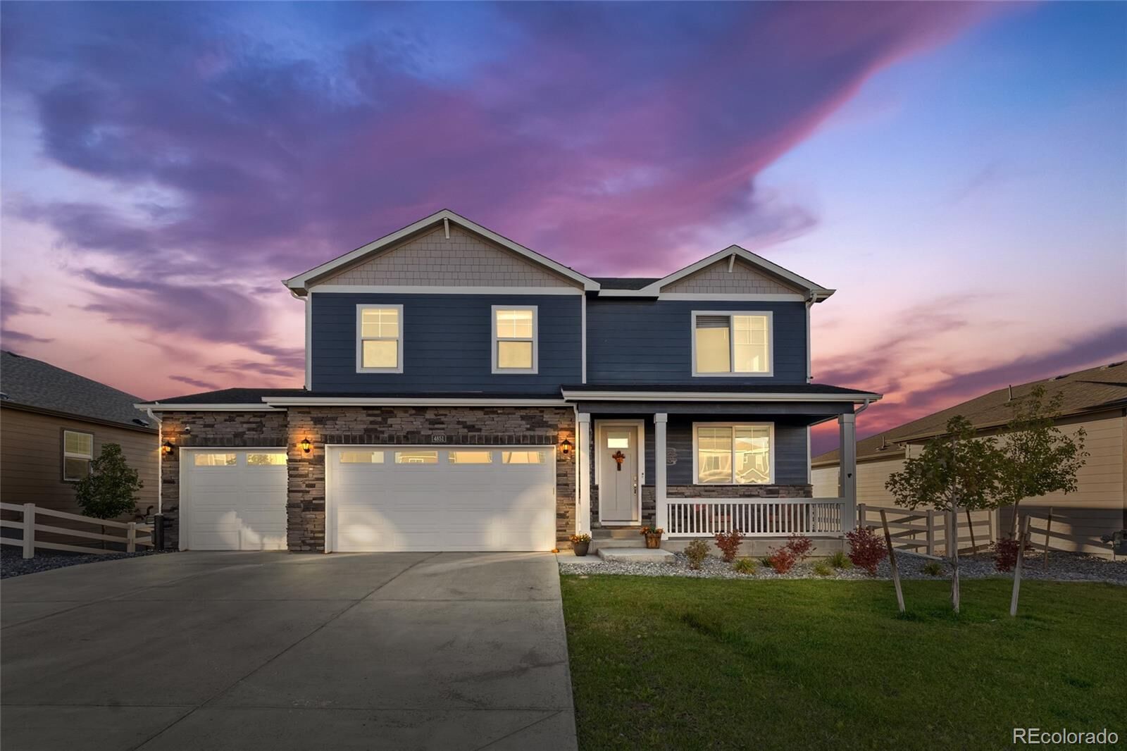 Property Photo:  4851 Cattle Cross Road  CO 80104 
