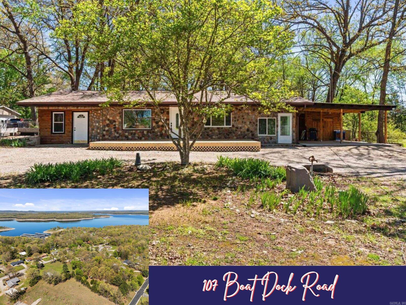Property Photo:  107 Boat Dock Road  AR 72642 