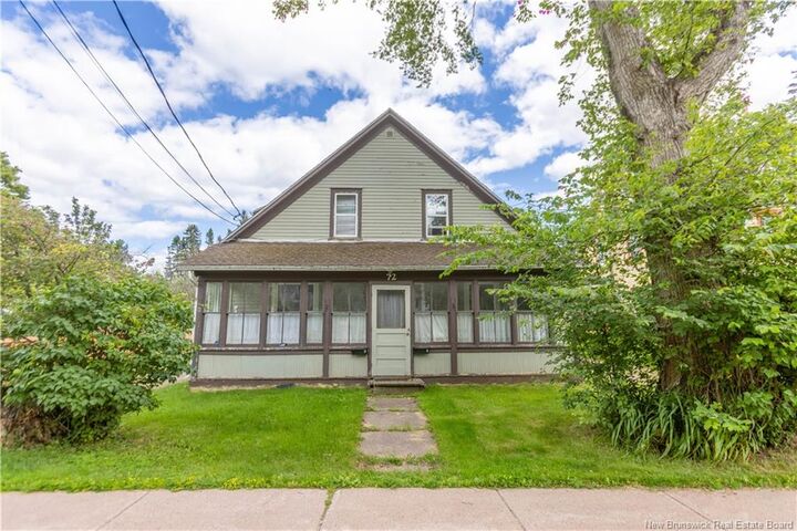 Property Photo: 72 Salem Street NB E4L 4J9