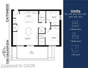 Property Photo: 80 Caithness Street W 302 ON N3W 1B2