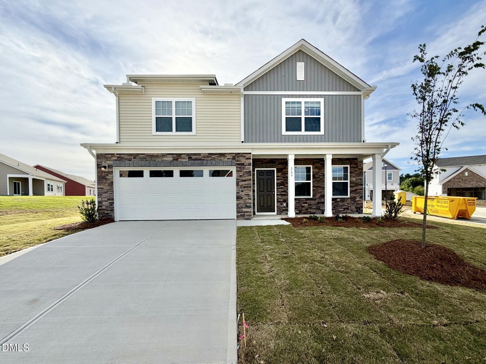 Property Photo:  209 Blue Sky Lane  NC 27549 