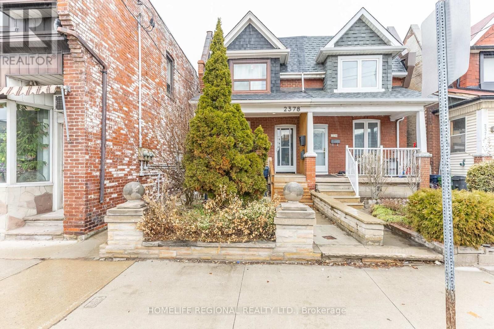 Property Photo:  2378 St Clair Avenue West  ON M6N 1K8 