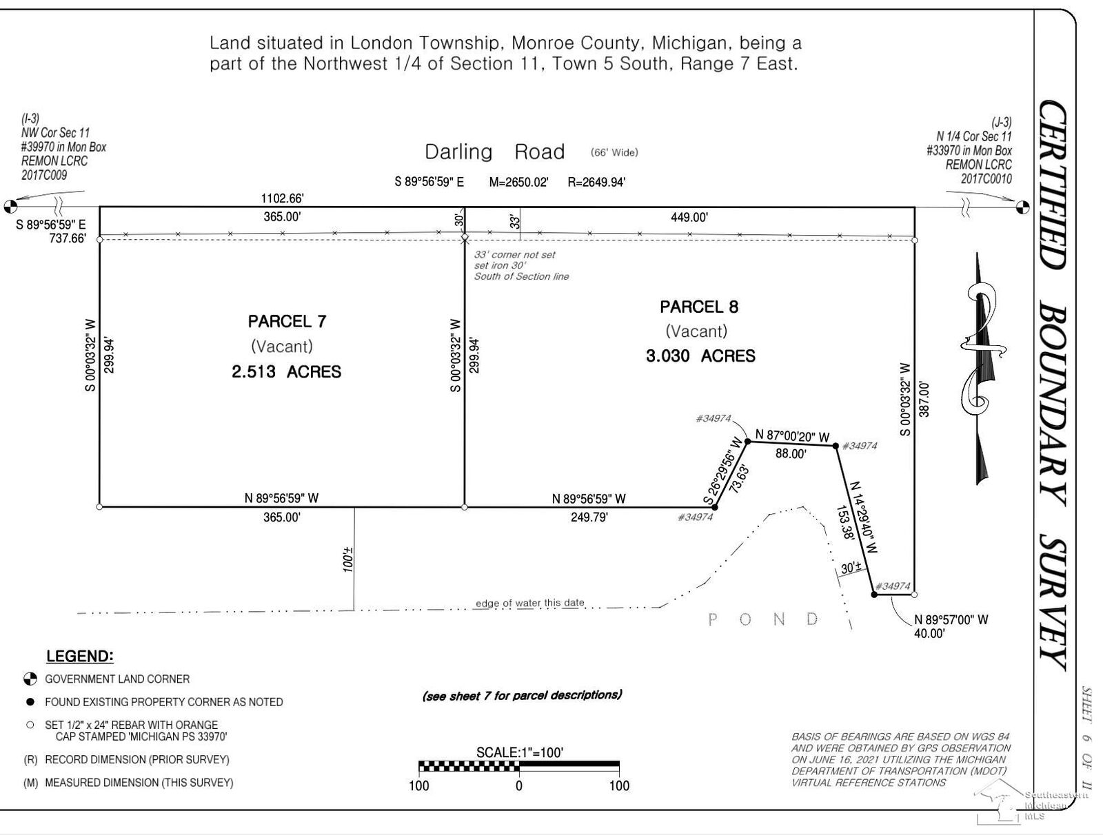 Property Photo:  0000 Darling Road  MI 48160 