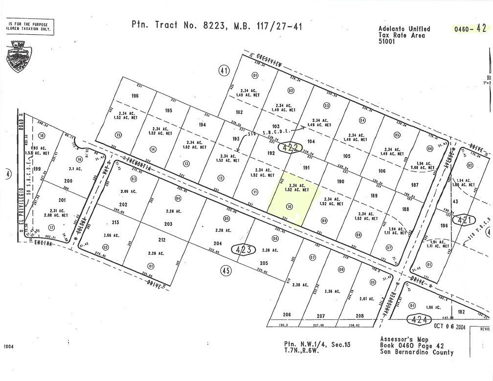 Property Photo:  46042210 Fremontia  CA 92301 
