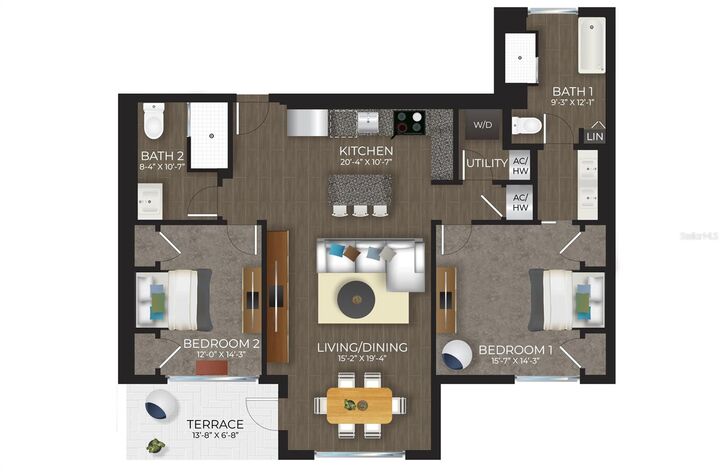 Property Photo:  536 Bahia Beach Boulevard 436C  FL 33570 