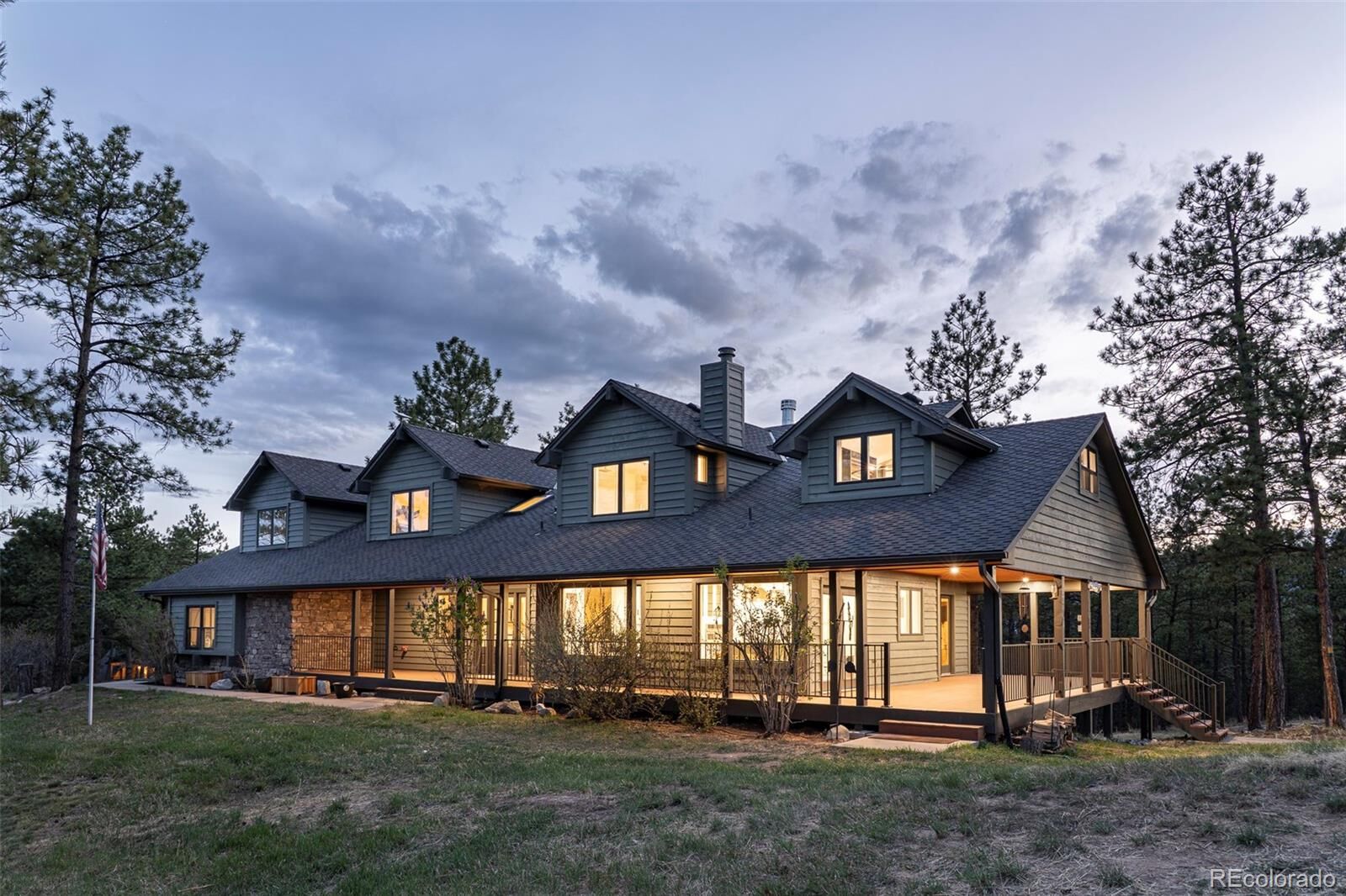 Property Photo: 5014 S Perry Park Road CO 80135