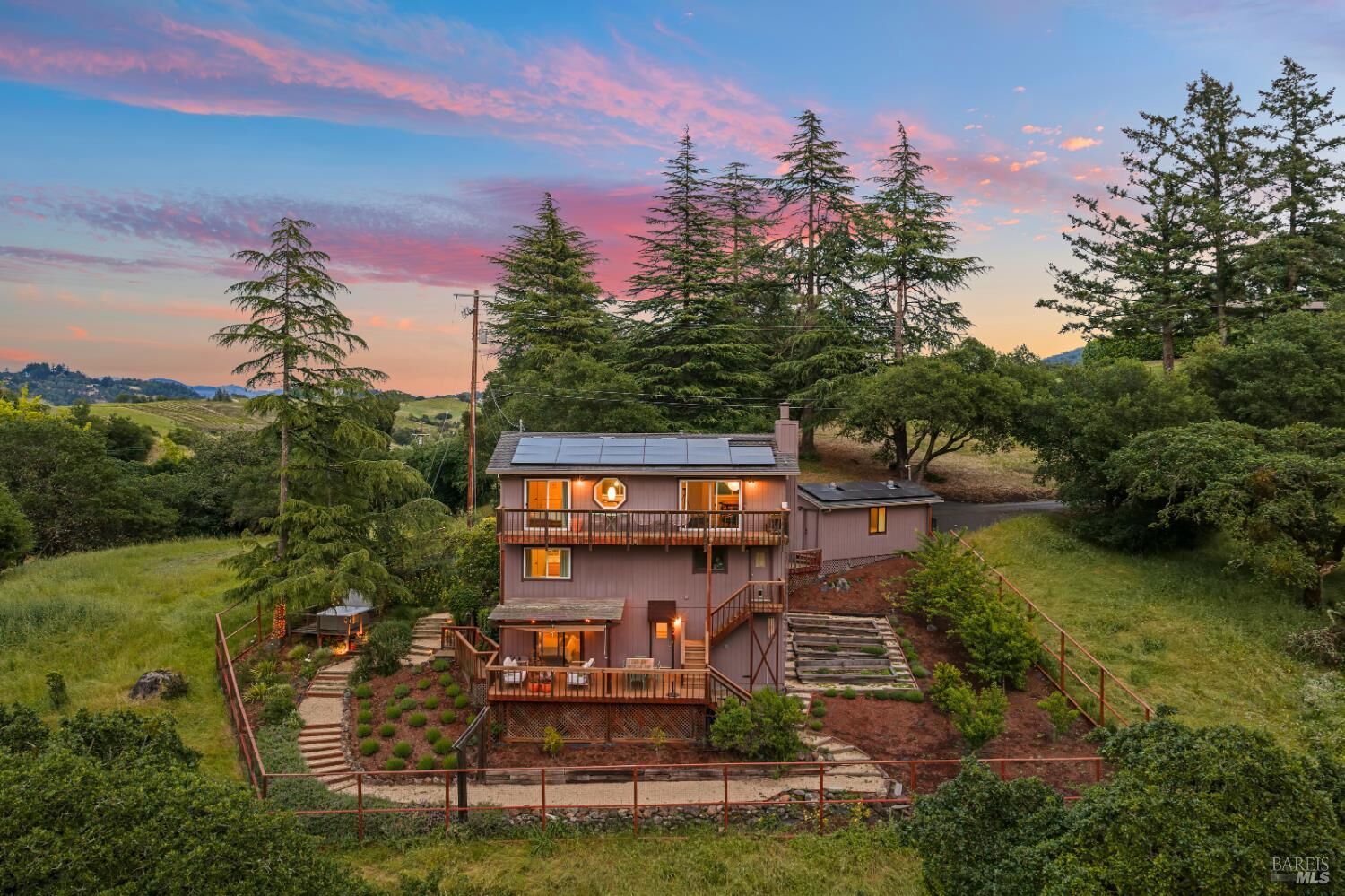 Property Photo:  4733 Hidden Oaks Road  CA 95404 